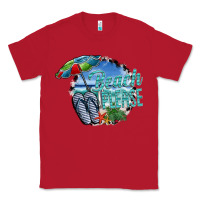 Red beach please Classic Tee - SublimationCraftShop