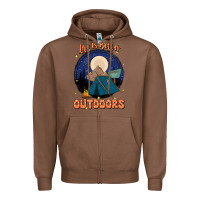 Chestnut life is better outdoors Zipper Hoodie - JahusDesignShop