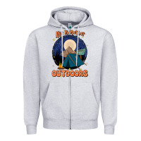 Heather Grey life is better outdoors Zipper Hoodie - JahusDesignShop