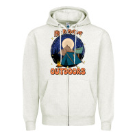 Oatmeal Heather life is better outdoors Zipper Hoodie - JahusDesignShop