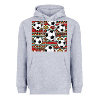 Heather Grey western soccer Heavyweight Hoodie - AdoDesignShop