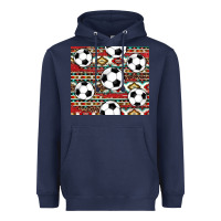 Navy western soccer Heavyweight Hoodie - AdoDesignShop