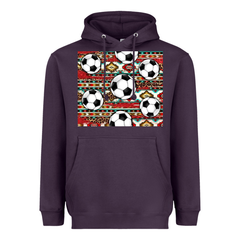 Western Soccer Heavyweight Hoodie by AdoDesignShop | Teevron
