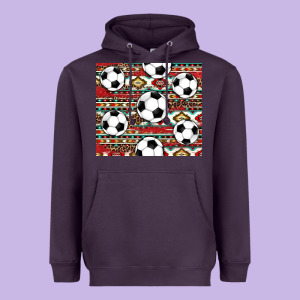 Western Soccer Heavyweight Hoodie Designed By Adodesignshop