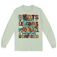 Matcha boots flannels Long Sleeve Tee - AdoDesignShop
