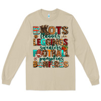 Mushroom boots flannels Long Sleeve Tee - AdoDesignShop