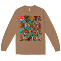 Toasted Coconut boots flannels Long Sleeve Tee - AdoDesignShop
