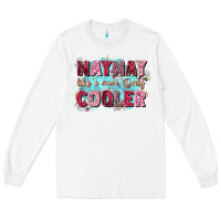 White naynay like a mom Long Sleeve Tee - Zillion Design Studio