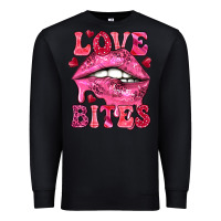 Black love bites Premium Sweatshirt - NancyCooperArtShop