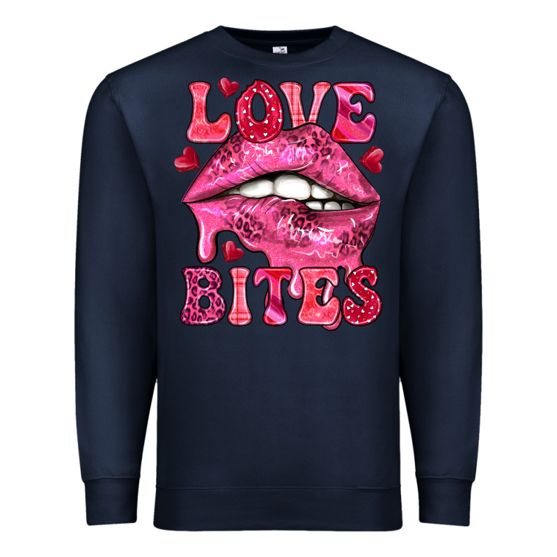 Love Bites Premium Sweatshirt by NancyCooperArtShop | Teevron
