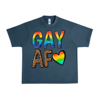 Midnight Navy gay af Urban Heavy Tee - texasbilliewilder