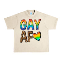 Sandshell gay af Urban Heavy Tee - texasbilliewilder