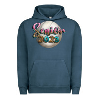 Pigment Midnight Navy volleyball senior 2023 Urban Hoodie - BundleAndBundleShop