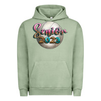 Pigment Oil Green volleyball senior 2023 Urban Hoodie - BundleAndBundleShop
