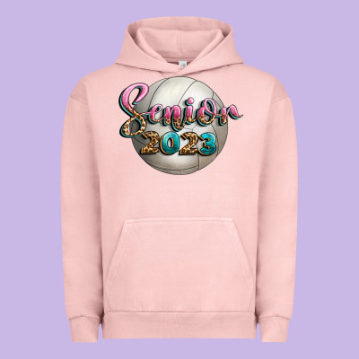Volleyball Senior 2023 Urban Hoodie Designed By Bundleandbundleshop