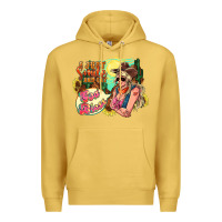 Antique Gold i just smile and say god bless Premium Hoodie - NancyCooperArtShop