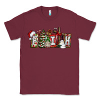 Burgundy Faith Classic Tee - CowhideDigitalArt