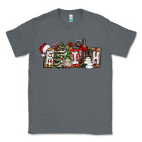 Charcoal Heather Faith Classic Tee - CowhideDigitalArt