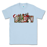 Dusty Blue Faith Classic Tee - CowhideDigitalArt