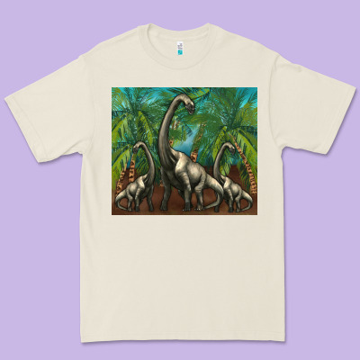 Brachiosaurus Premium Tee Designed By Artiststas