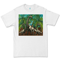 White brachiosaurus Premium Tee - Artiststas