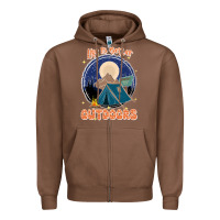Chestnut life is better outdoors Zipper Hoodie - JahusDesignShop