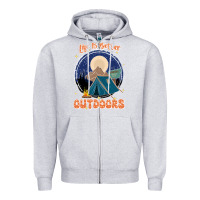 Heather Grey life is better outdoors Zipper Hoodie - JahusDesignShop