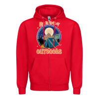 Red life is better outdoors Zipper Hoodie - JahusDesignShop