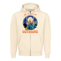 Sandshell life is better outdoors Zipper Hoodie - JahusDesignShop