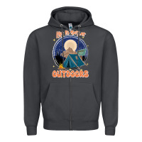 Smoke life is better outdoors Zipper Hoodie - JahusDesignShop