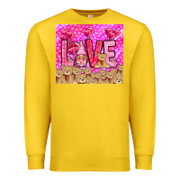 Lemon love gnome with bear Premium Sweatshirt - NancyCooperArtShop