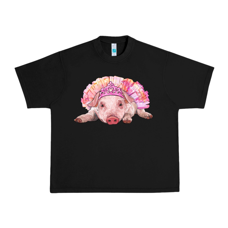 Balerina Baby Pig With Tutu Urban Heavy Tee by RanaPortraitStore | Teevron