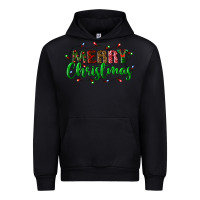 Black merry christmas Urban Hoodie - BundleAndBundleShop