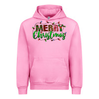 Fuchsia Pink merry christmas Urban Hoodie - BundleAndBundleShop
