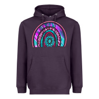 Plum rainbow and gemstone Heavyweight Hoodie - AdoDesignShop