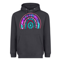 Smoke rainbow and gemstone Heavyweight Hoodie - AdoDesignShop