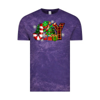 Cloud Purple christmas joy elf Vintage Tee - Zillion Design Studio