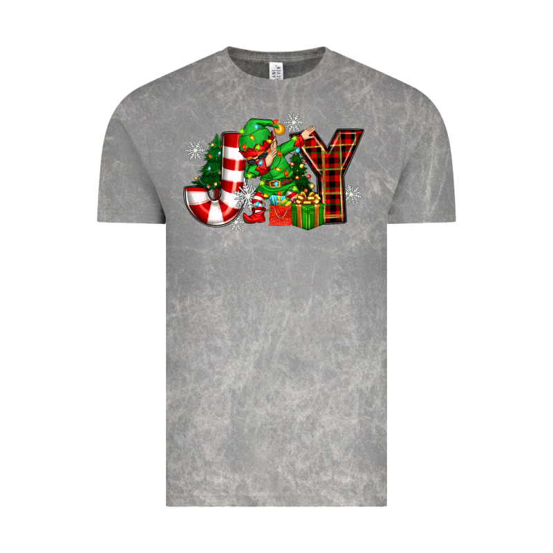 Christmas Joy Elf Vintage Tee by Zillion Design Studio | Teevron