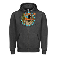 Charcoal Heather amarillo by morning Zipper Hoodie - JahusDesignShop
