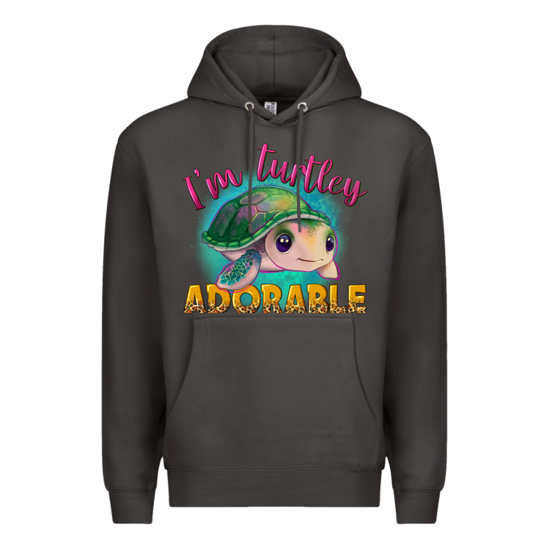 Im Turtley Adorable Premium Hoodie by NancyCooperArtShop | Teevron