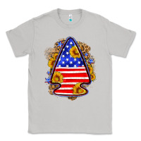 Moon Dust American flag arrowhead Classic Tee - Neo Western