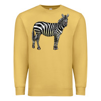 Antique Gold zebra Premium Sweatshirt - LillyAllenDesigns