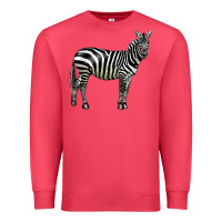 Cardinal zebra Premium Sweatshirt - LillyAllenDesigns