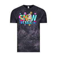 Cloud Black snow cute witc unicorn Vintage Tee - Zillion Design Studio
