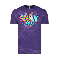 Cloud Purple snow cute witc unicorn Vintage Tee - Zillion Design Studio