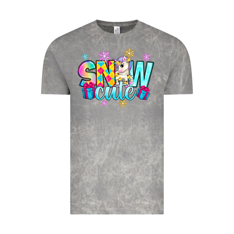Snow Cute Witc Unicorn Vintage Tee by Zillion Design Studio | Teevron
