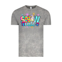 Cloud Rock snow cute witc unicorn Vintage Tee - Zillion Design Studio