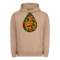 Christmas  Teardrop Urban Hoodie | Teevron