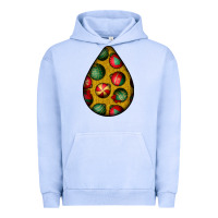 Pigment Grape Ice christmas  teardrop Urban Hoodie - BundleAndBundleShop