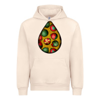 Sandshell christmas  teardrop Urban Hoodie - BundleAndBundleShop